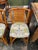 This charming set of four vintage rotten dining chairs is a perfect blend of classic craftsmanship and playful modern...