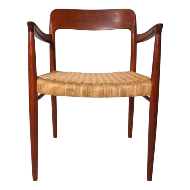 Model 56 Teak Chair by Niels Otto Møller for J.L. Møllers, 1956 For Sale