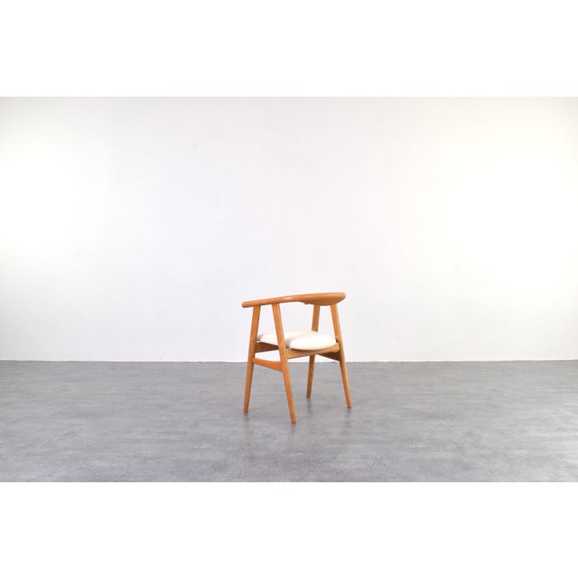 Mid-Century Oak Dining Chair by Hans Wegner for Getama, 1970s For Sale - Image 6 of 12