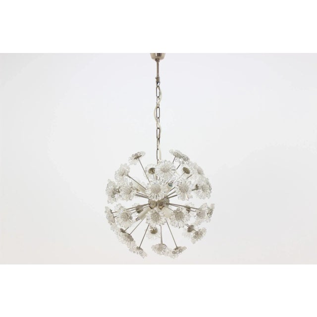 Silver Sputnik Pendant Lamp, 1960s For Sale - Image 8 of 8