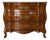 1970s French Provincial Walnut Bombe Chest by White Furniture Co. – 40"w For Sale