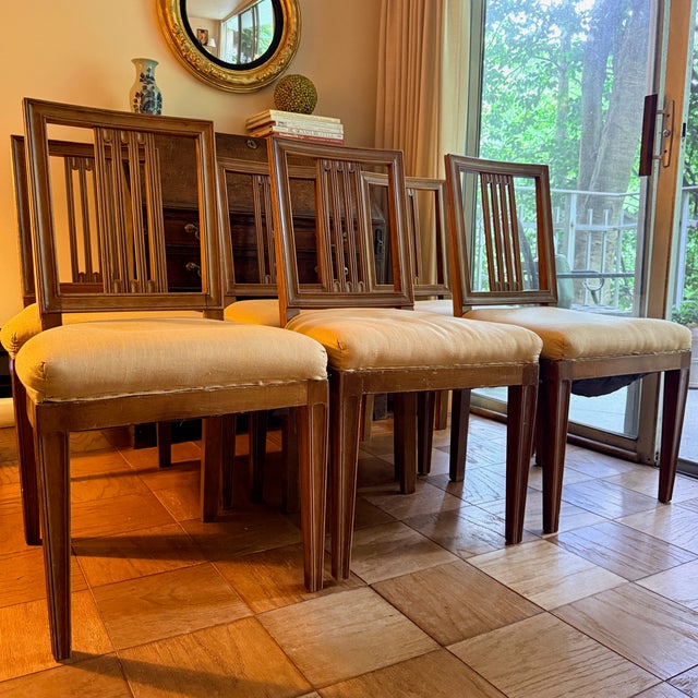 Set of 6 Kenny Ball Antique Chairs For Sale - Image 10 of 10