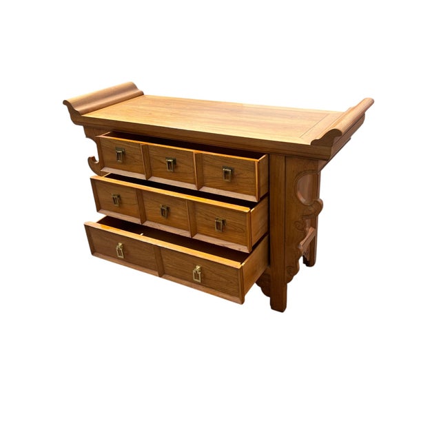 Late 20th Century Michael Taylor Baker Chinoiserie Dresser Chest For Sale - Image 9 of 18