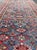 Antique Caucasian Shirvan Rug With Tribal Patterns in Vibrant Blue 3'9 X 8'8 For Sale - Image 9 of 12
