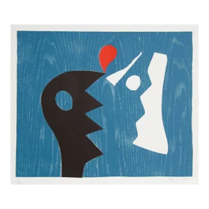 Charlie Hewitt, Untitled - 1, Woodcut