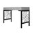 Swirl Writing Desk - Light Gray For Sale In West Palm - Image 6 of 9