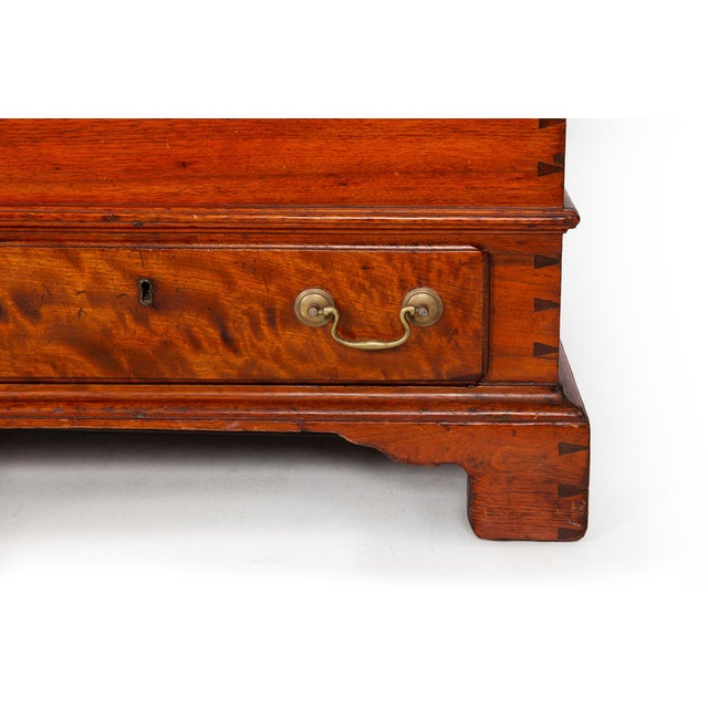18th Century American Chippendale Walnut Blanket Chest Circa 1780s For Sale - Image 13 of 18