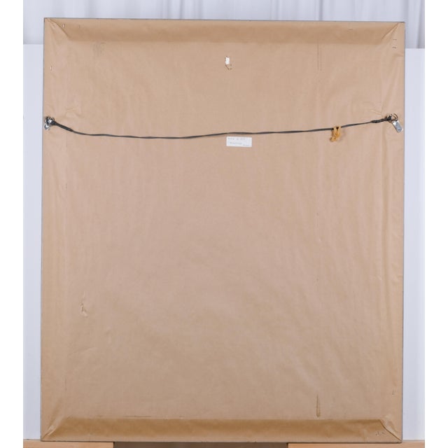 1990s Oleg Zhivetin Untitled Work Artist Hand Signed and Numbered Limited Edition Printers Proof 5/10 Framed, Matted & Fileted Serigraph For Sale In San Diego - Image 6 of 6