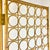 Wood 1960s Vintage Italian Boho Chic Hollywood Regency Rattan Circle Screen, Franco Albini Attributed For Sale - Image 7 of 12