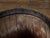 Wood English Late 19th Century Oak Barrel with Iron Braces and Dark Patina For Sale - Image 7 of 8
