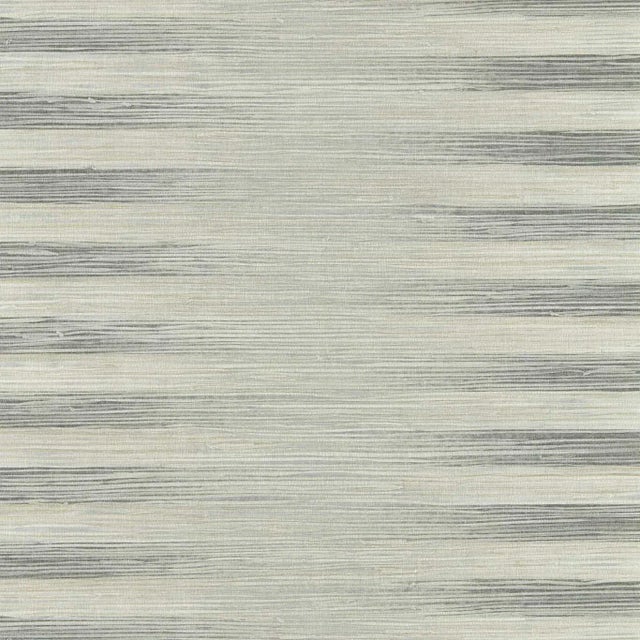 Zoffany Kensington Grasscloth Wallpaper in Gargoyle - a Sample For Sale