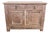 Antique French Rustic Wood Sideboard with Drawers For Sale