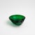 Glass Vintage Emerald Green Murano Bullicante Art Glass Catchall Dish For Sale - Image 7 of 14