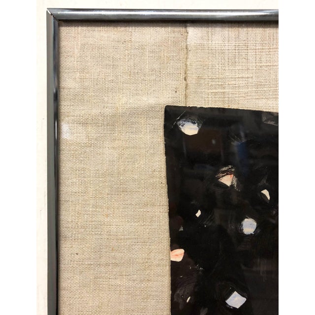 "Untitled" by Michael Paulson, 1980s Collage, Framed For Sale - Image 12 of 12