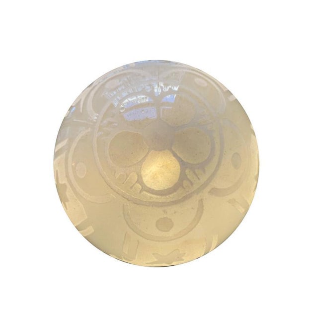 Art Deco Table Lamp with Glass Balls For Sale - Image 4 of 7