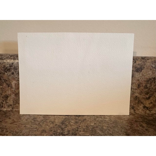 Coastal “Sailboats at Sea” Signed Original Watercolor Painting by Nancy Smith For Sale - Image 3 of 3