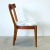 American of Martinsville "Dania Ii" or "Dania 2" Set of 5 Walnut & Rosewood Dining Chairs Designed by Merton Gershun For Sale - Image 10 of 12