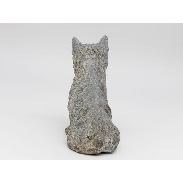 Scottish Terrier Cast Iron or Spelter Figurine, Uk Early 20th C. For Sale - Image 4 of 6