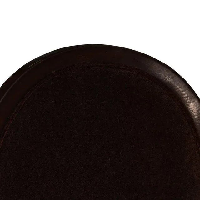 Pair of Artistic Frame Traditional Velvet Dining Chairs For Sale - Image 4 of 7