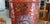 Red and Gold Screen-Printed Glass Pharmacy Jar, 1920 For Sale - Image 14 of 18