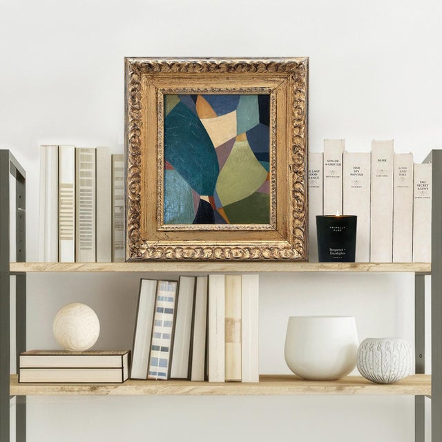 This is another abstract oil painting from my " Be Jeweled" collection inspired by colors and shapes found in nature. The...