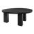 Four Hands Mesa Round Coffee Table - Ebony Parawood 38" For Sale