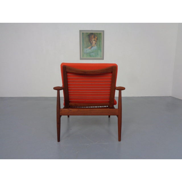 Teak Model 133 Armchair by Finn Juhl for France & Son, Denmark, 1960s For Sale - Image 12 of 18