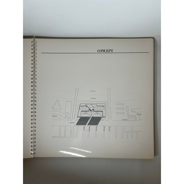 1980s 1980s Illustrated Elephant Folio, Skidmore Owings & Merrill, Architects Master Plan Proposal - "Twin Towers", Singapore - 1 Book For Sale - Image 5 of 15