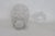 Transparent Lead Cut Crystal Lidded Candy Cookie Jar With Diamond Cut Lattice Pattern 4937b For Sale - Image 8 of 13