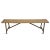 Vintage teak seat bench with iron base from India. Each is slightly unique with characteristic signs of age and use. Seat...