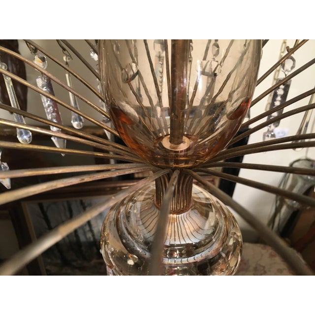 Glass Chandelier, 1970s For Sale - Image 16 of 18