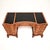 An exceptional antique burr walnut leather top pedestal desk. This is in the Queen Anne style, it dates from around the...