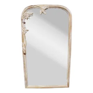 Art Nouveau Pine Mirror
