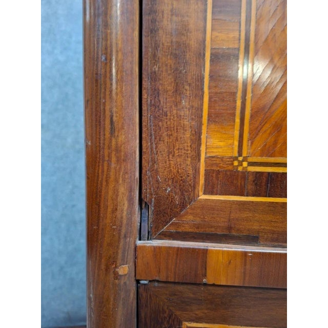 Late 18th Century LXVI Marquetry Drop-Front Secretary For Sale - Image 5 of 11