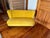 Yellow Mid-Century Scandinavian Modern Velvet Sofa, 1950s For Sale - Image 8 of 8