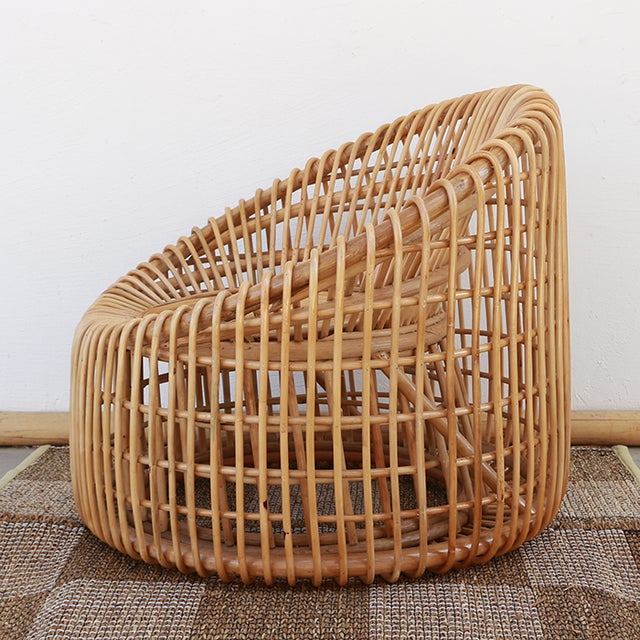 Contemporary Kiri Rattan Chair For Sale - Image 6 of 10