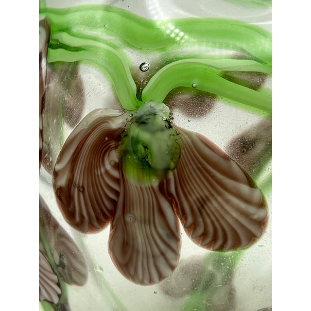 Glass 1970s Heavy Art Glass in the Style of Daniel Salazar of Lundberg Studio For Sale - Image 7 of 12