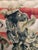 Contemporary Striped Lion Aubusson Throw Pillows - A Pair For Sale - Image 6 of 9