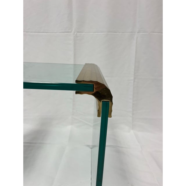 Leon Rosen for Pace Collection Glass Side or End Tables For Sale In New York - Image 6 of 6