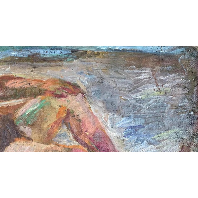 Realism Vintage Nude Oil Painting, Ukrainian Erotic Art, 1960s 21-40 For Sale - Image 3 of 6
