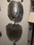 Silver Sea Foam Coastal Electric Sconces Roughly 14"H 14" across 4" from wall