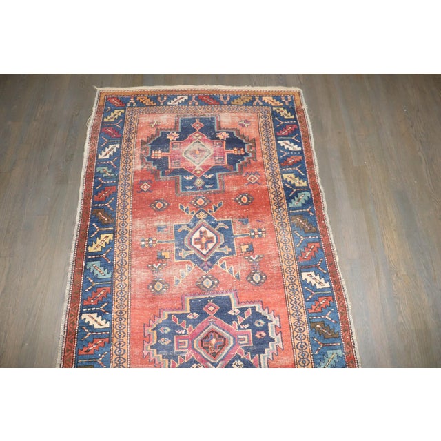 Traditional Northwest Persian Worn Rug rug no.j4790 For Sale - Image 4 of 8