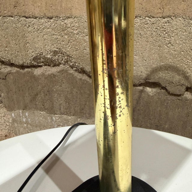 Chrome Postmodern Banker's Lamp Robert Sonneman for George Kovacs Mid-Century For Sale - Image 8 of 15