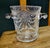 French Art Deco Hand Blown Cut Crystal Ice Bucket / Wine Cooler, 1920s For Sale - Image 3 of 6