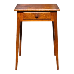 19th Century Antique Walnut Hepplewhite Splayed Leg Worktable