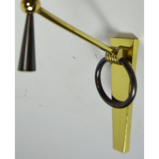 Vintage J. Adnet French Sconces - Pair For Sale In Miami - Image 6 of 6