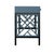 Not Yet Made - Made To Order Chippendale Writing Desk - Regatta Blue For Sale - Image 5 of 9