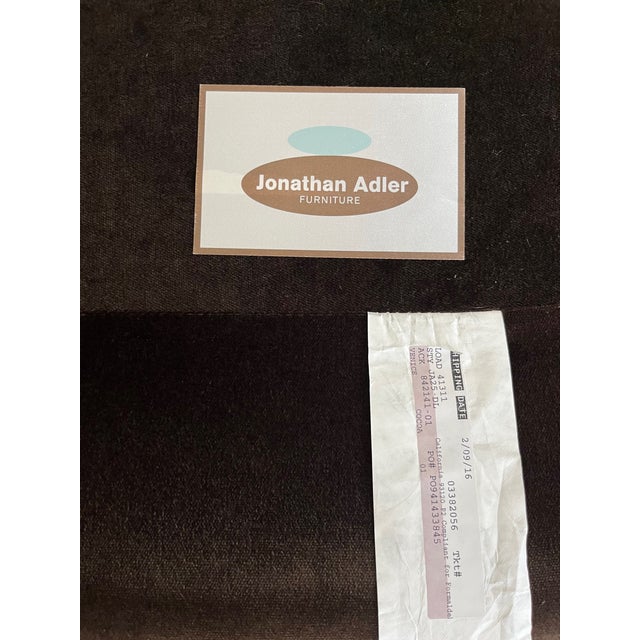 Contemporary Mid-Century Modern Style Jonathan Adler Danner One Arm Chaise Lounge For Sale In New York - Image 6 of 11