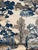 Thibaut Thibaut F975461 Asian Scenic Blue and Beige Fabric 4 Yards For Sale - Image 4 of 6