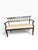 Maitland-Smith Neoclassical Black Lacquer & Gilt Upholstered Settee For Sale - Image 9 of 18